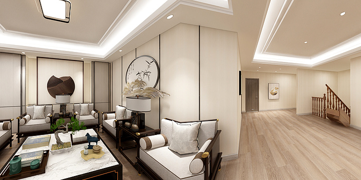 田辉_-门头沟西山墅-装修设计方案