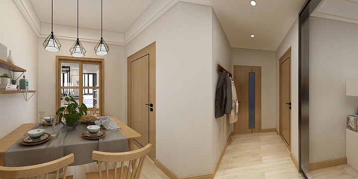 Tonya-宜浩佳园两室改三室1-3F-装修设计方案