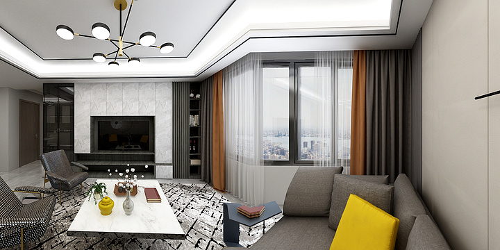 A湖北南艺装饰-香河-装修设计方案