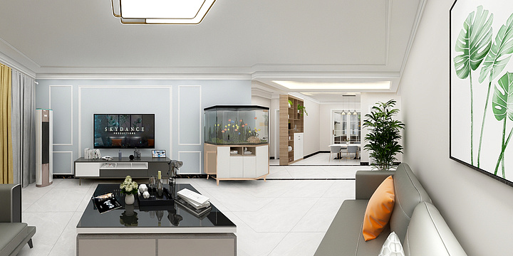 千翼设计灵灵-千翼厚泽：前魏效果图141-装修设计方案