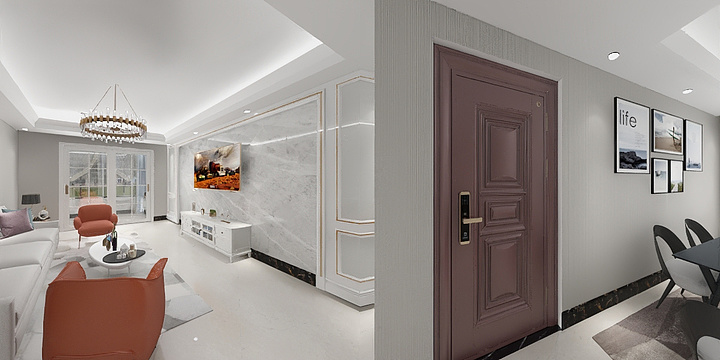 诚馨装饰有限公司尚友地板-今飞御景园-装修设计方案