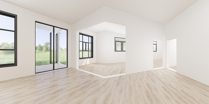 祥云L-小陈楼四层别墅-装修设计方案