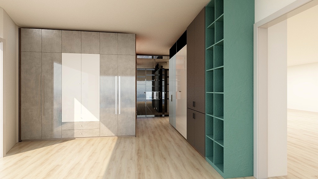 光合空间设计-第六空间店面定制柜出样-装修设计方案