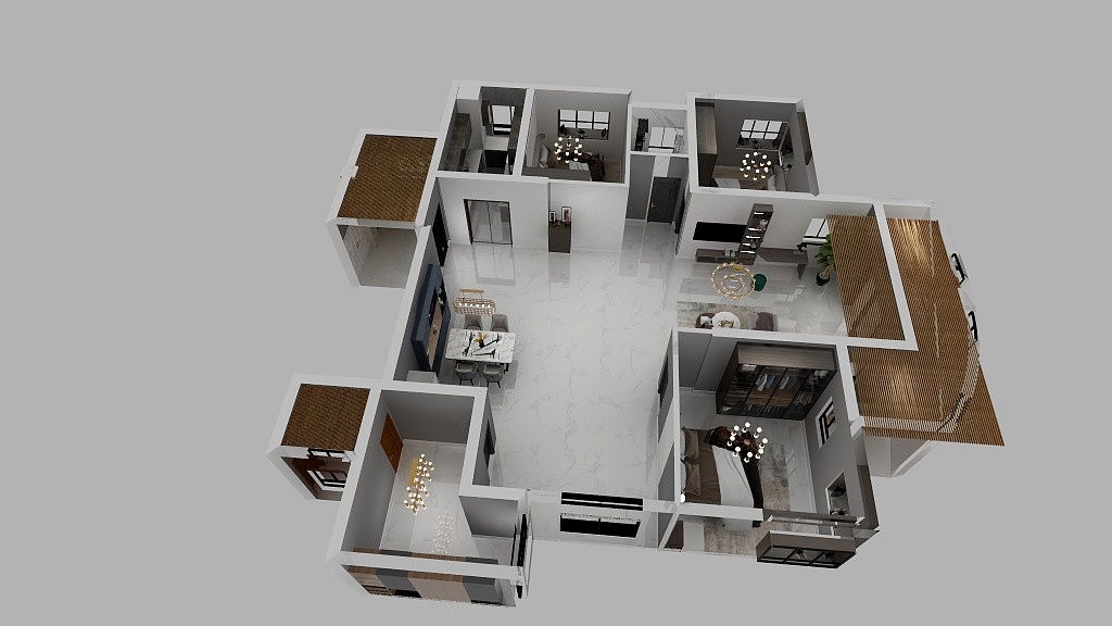 侯椞设计-梦琴湾-装修设计方案