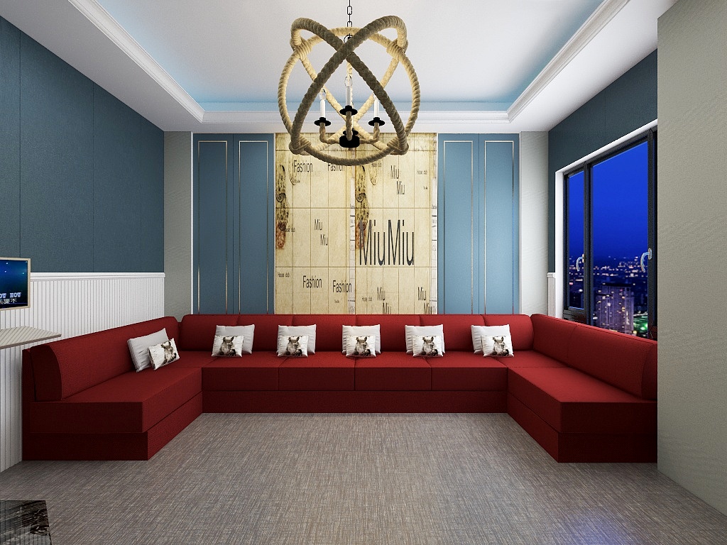 TCD天成设计事务所-家庭ktv包间-装修设计方案