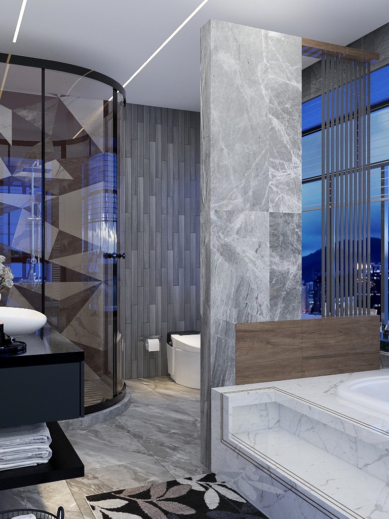 艺雲空间设计-洗手间-装修设计方案