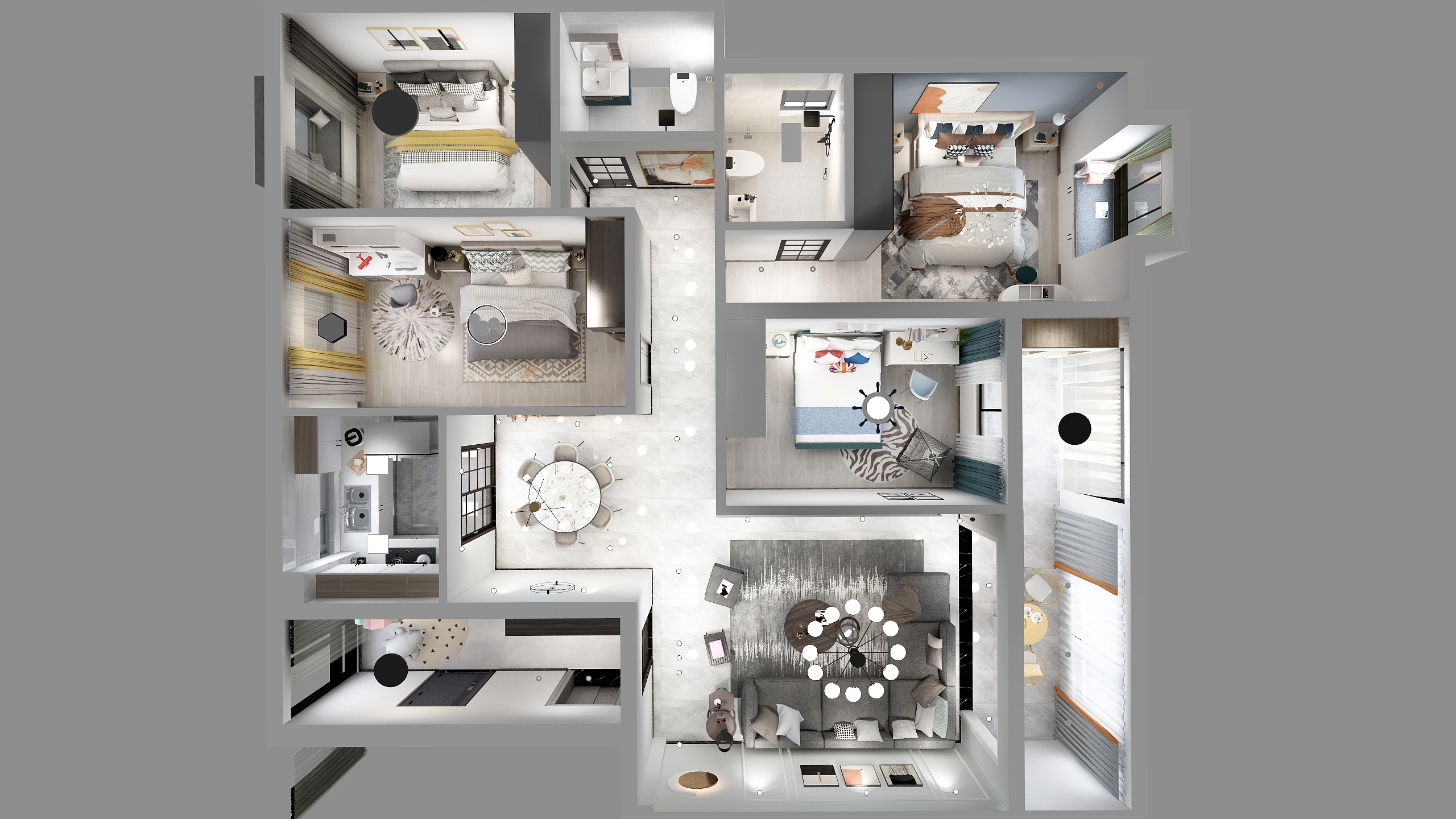 室内设计010-龙泉罗哥-装修设计方案