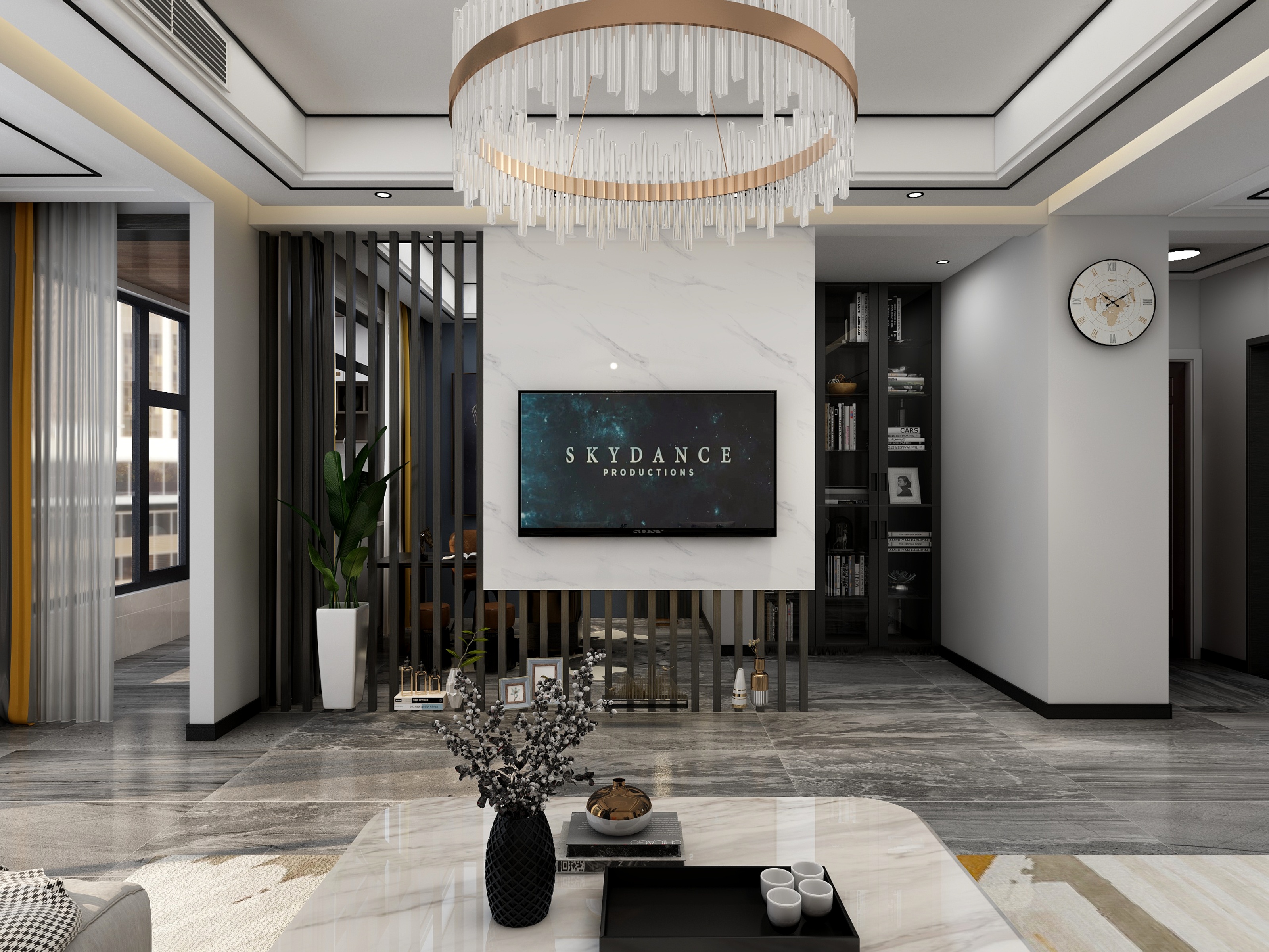 GSCtars-万城花开拆墙-装修设计方案