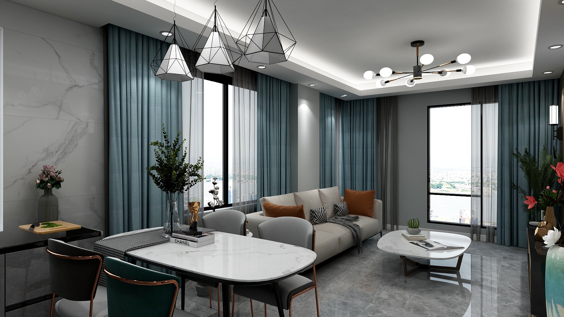 Jason丨杰森-公寓装修效果图