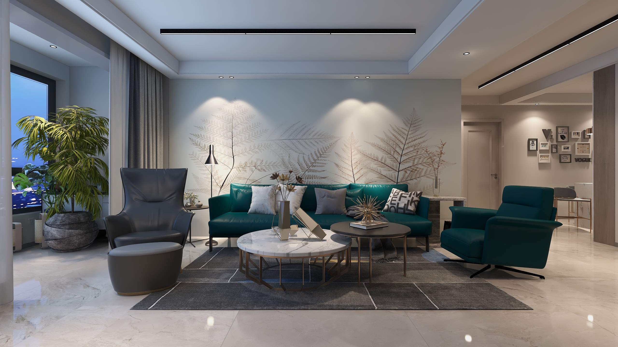 张建红-青橙紫苑 7楼二单元 7003-装修设计方案