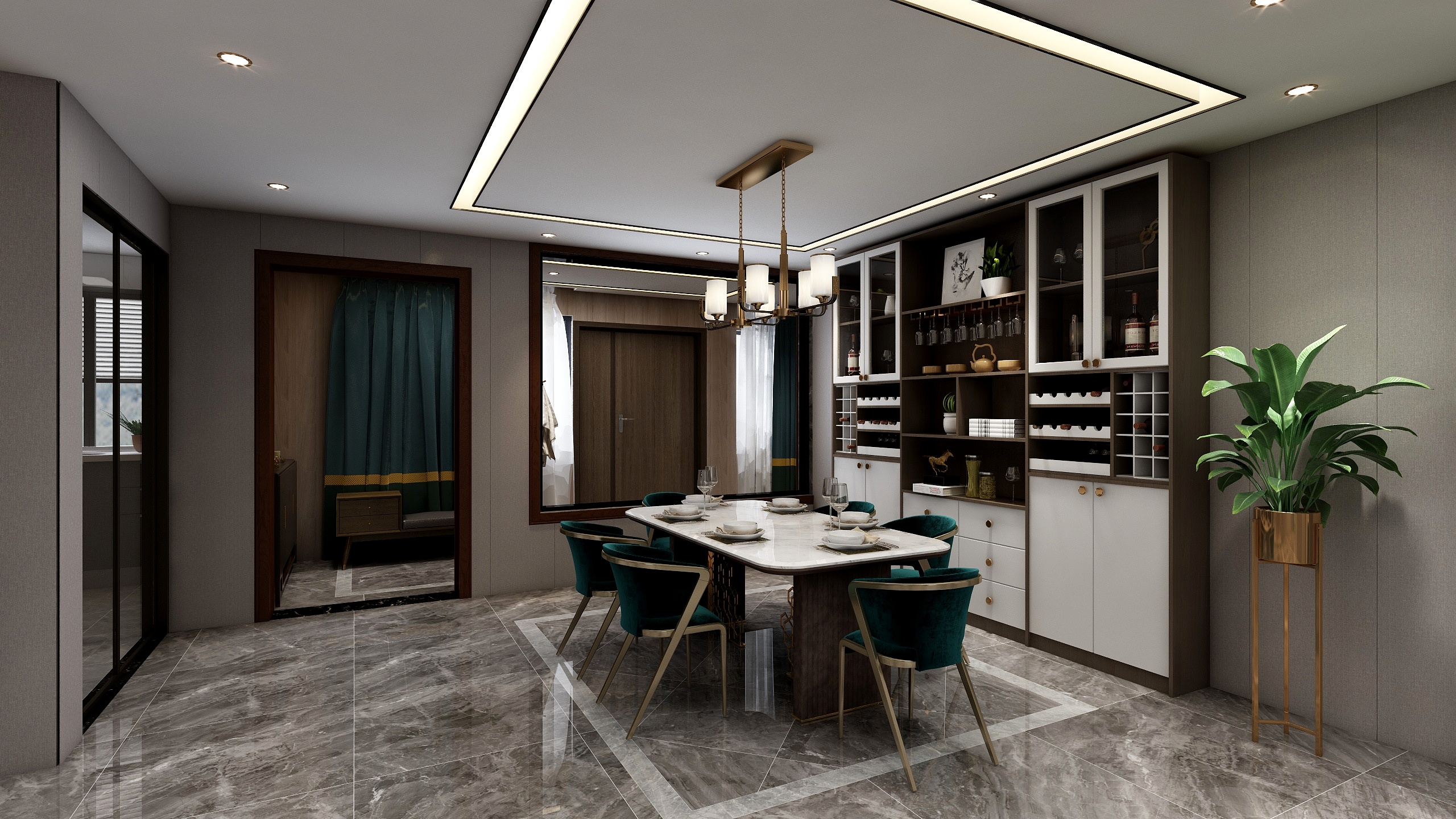 C空间-平越壹号别墅装修效果图