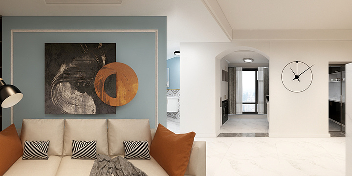 养一只猫-绿景苑港东名居苏先生雅居设计-副本-装修设计方案