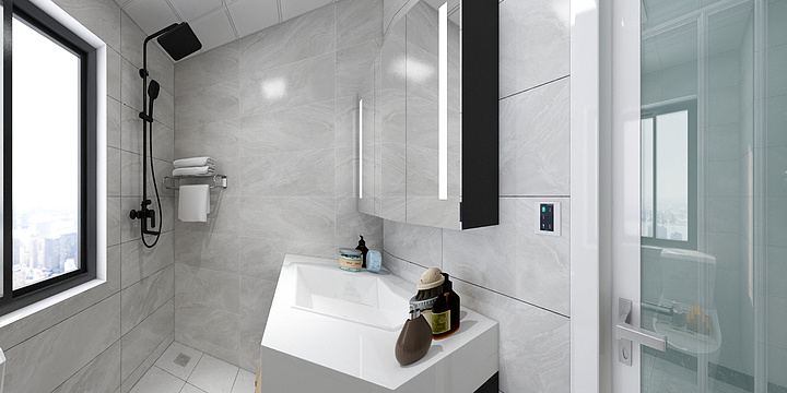 ElsaBoo设计-融耀新城12-2-1601-装修设计方案