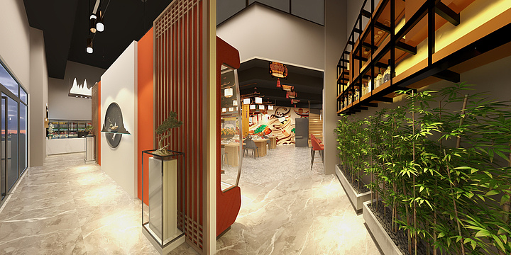 喜名装饰-串串餐吧-装修设计方案