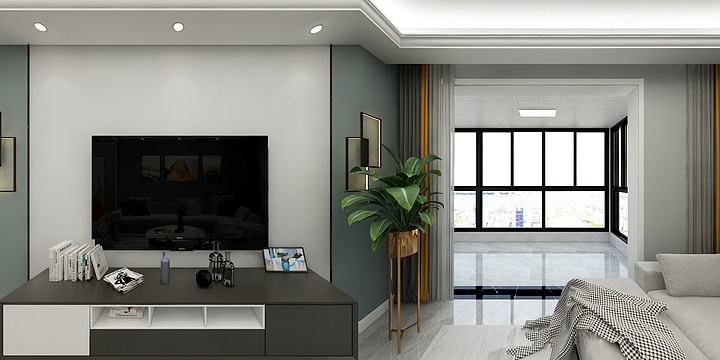 青木全屋定制工厂-东宝龙2-604-装修设计方案