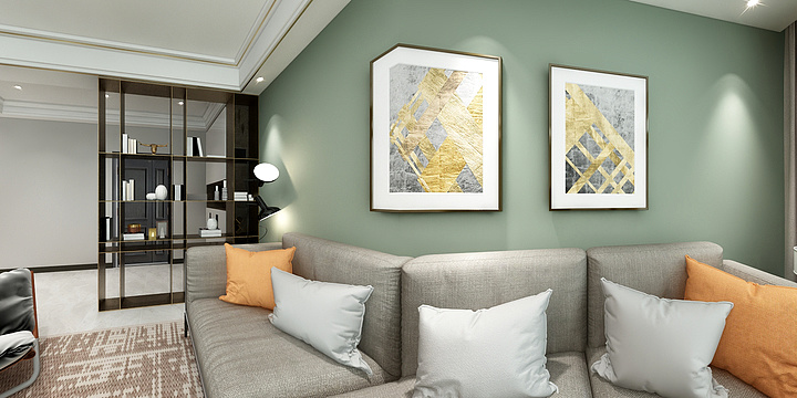 室内设计lzw-四季花城自建房-装修设计方案