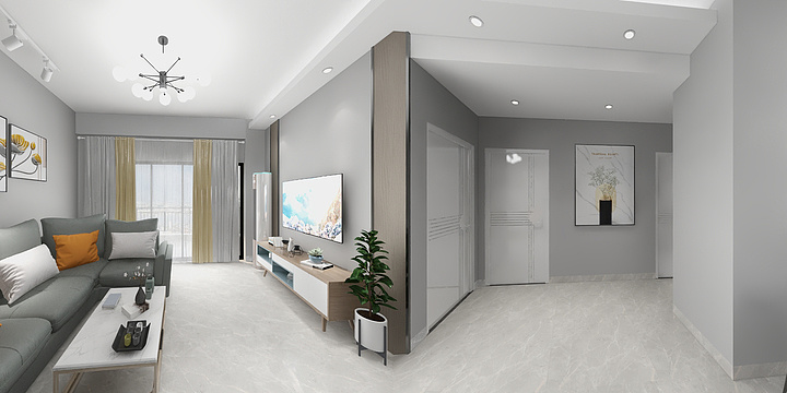 吴意凌云-金昌富竹苑孙总雅居-装修设计方案