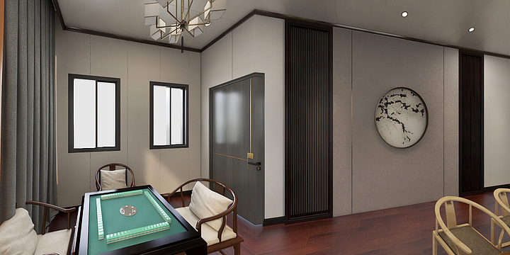 张进15084995788-邹总茶室-装修设计方案