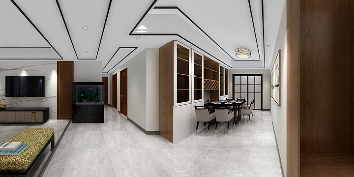 卜猛-建业春天里-装修设计方案