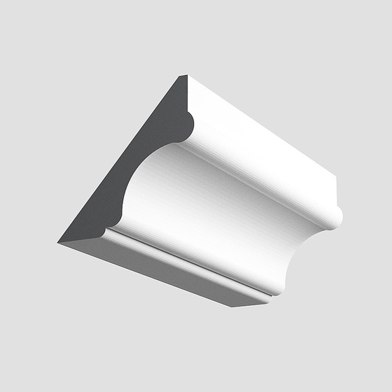 Gray Angle Line 3D Model