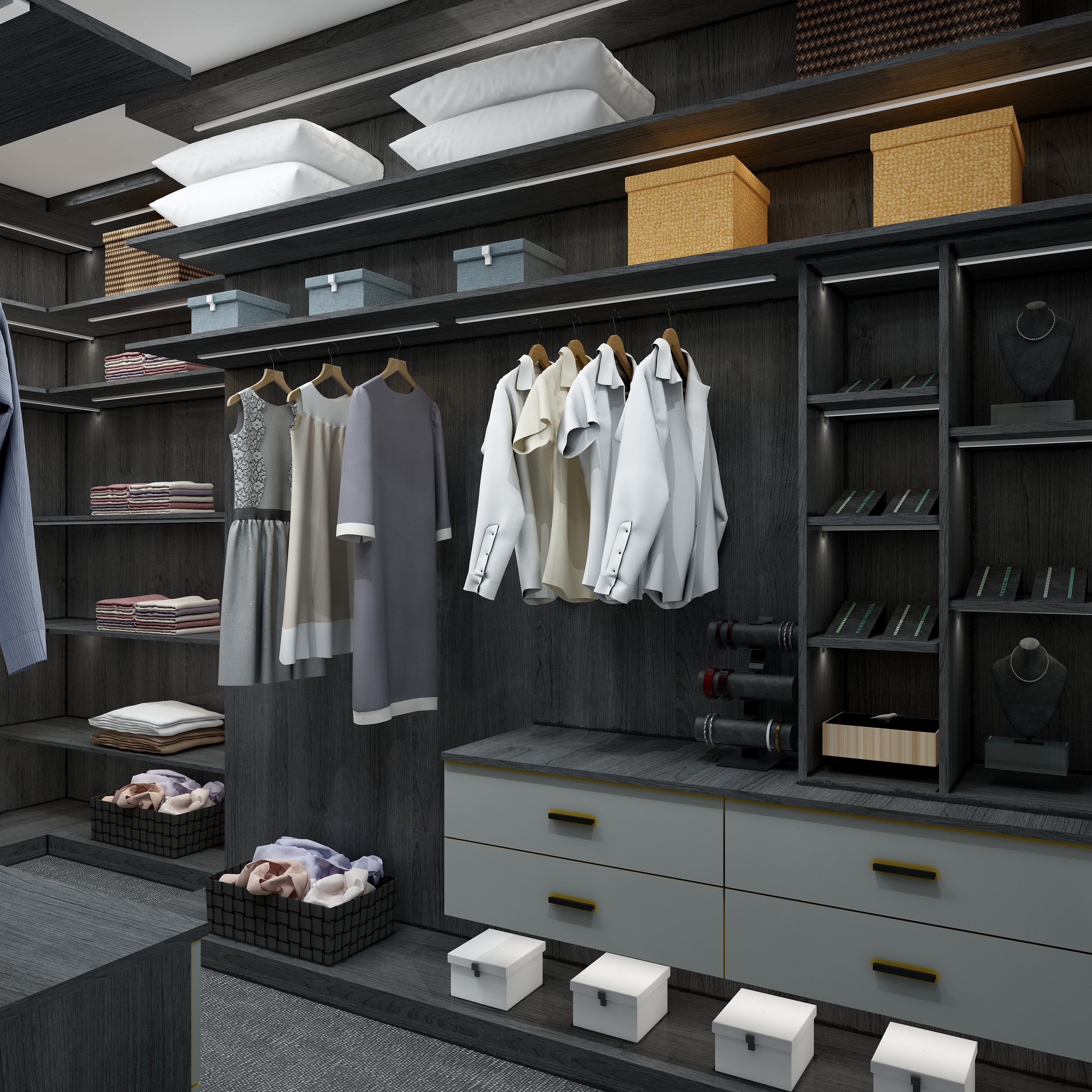 木铭空间设计丶姚根-衣帽间-装修设计方案