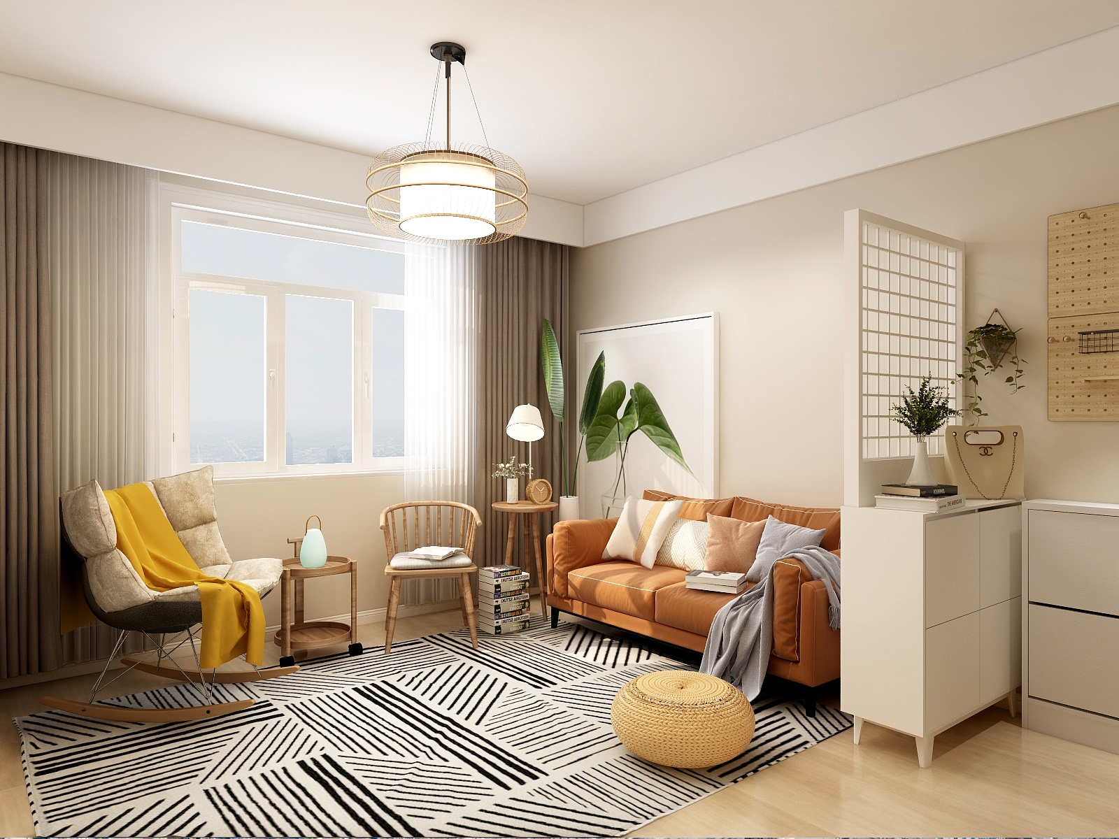 朱晨希-【宜家北欧】深圳二手房改造装修效果图