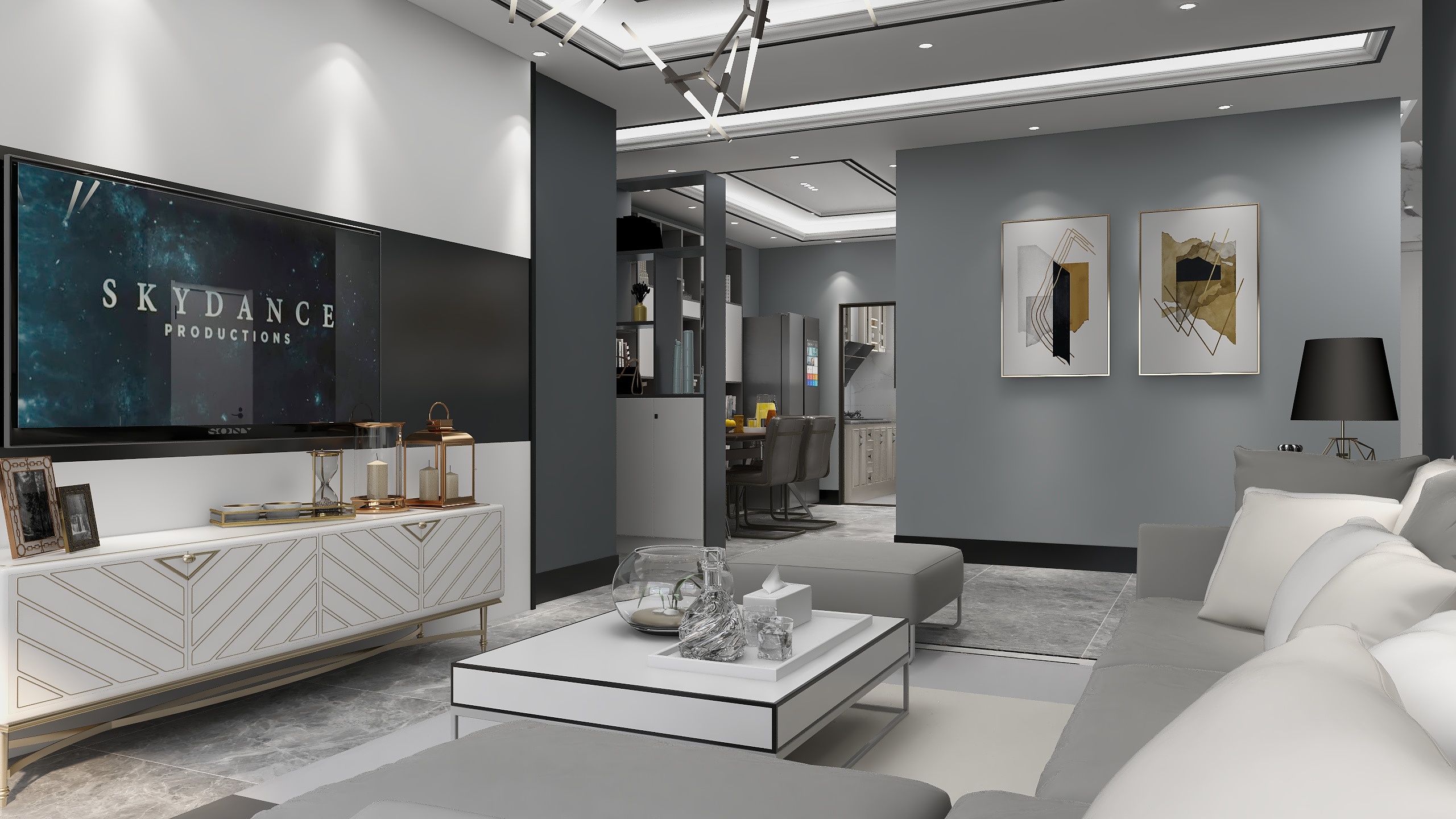 乐艺家豪装饰公司-观音堂缑兄现代简约风格-装修设计方案