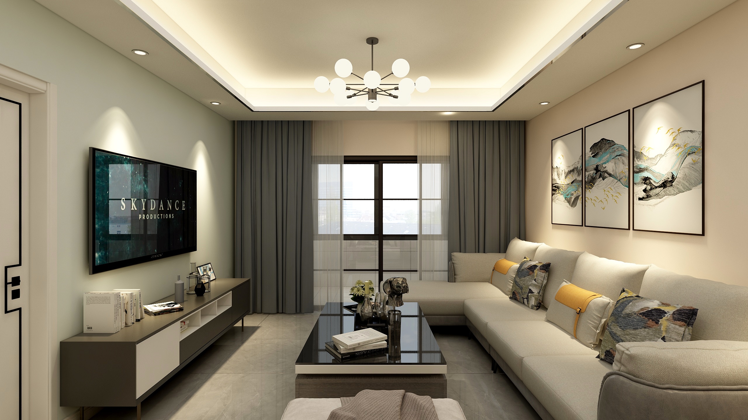 圻垣空间设计-兆宥-香缇湾花园88-装修设计方案