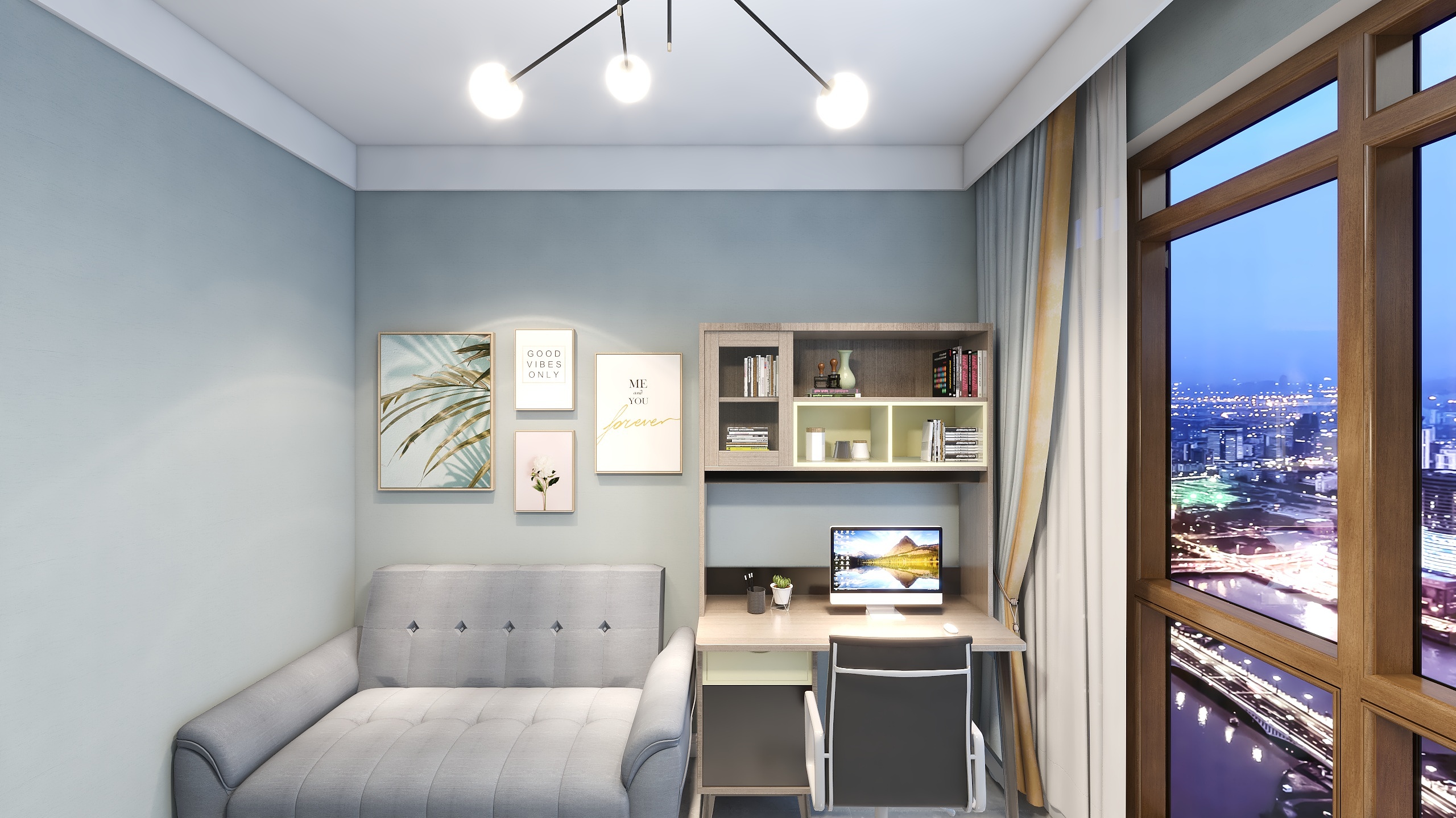 宁官海-爱琴海最大户型装修效果图