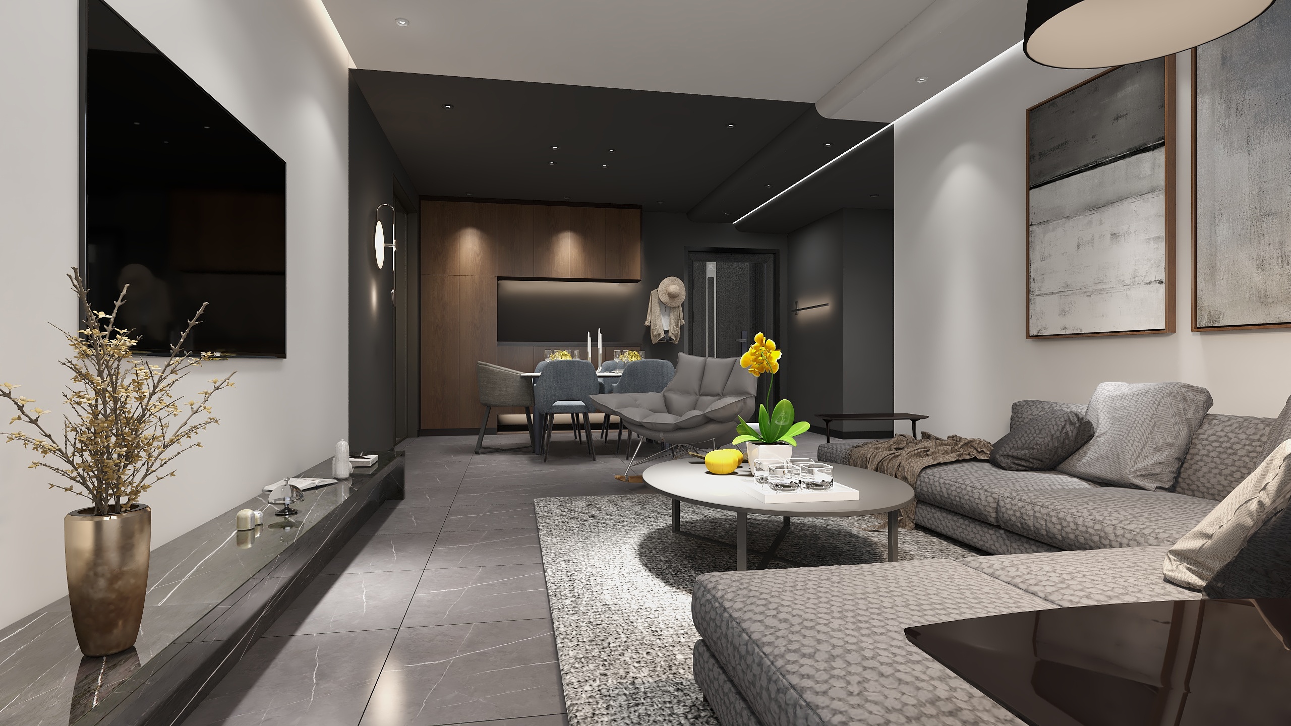 Design_Lee-江山壹号1905-装修设计方案