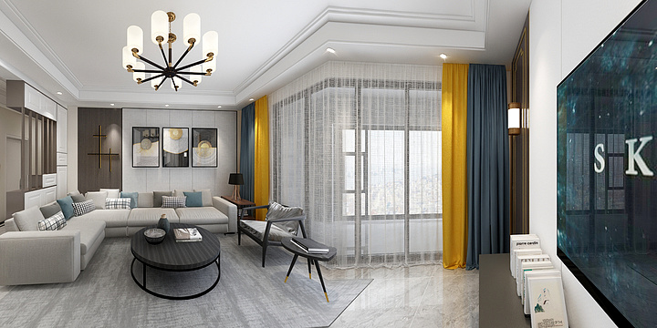 兰考鼎尚装饰-三环华兰成-装修设计方案