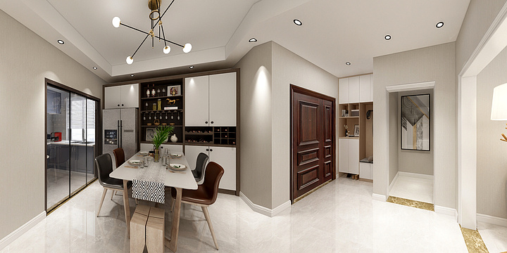 岩北-天鹅丽都130-装修设计方案