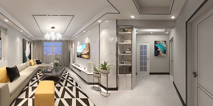 创艺装饰o-北辰家园-装修设计方案