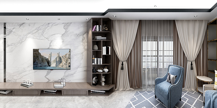 A_Sj-锦绣庄园2-1001-装修设计方案