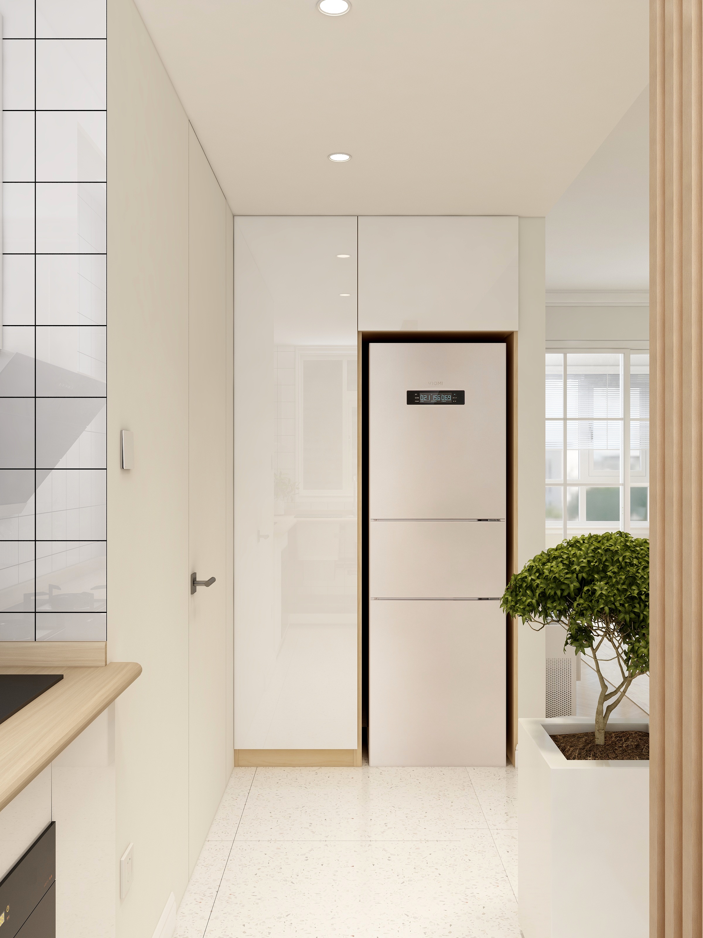 青云家装设计-德信海德公园Jenny的舒适小宅装修效果图