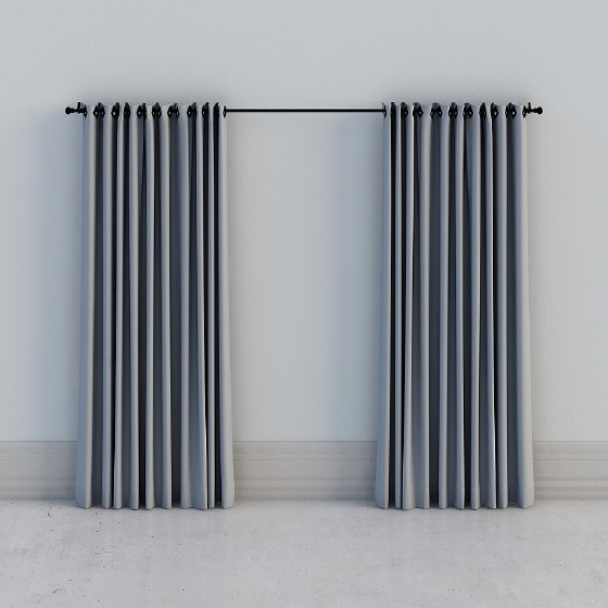 Modern Curtains,Black