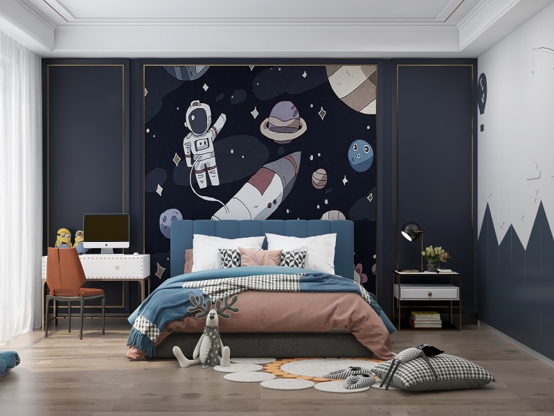 Space Adventure Children's Room
