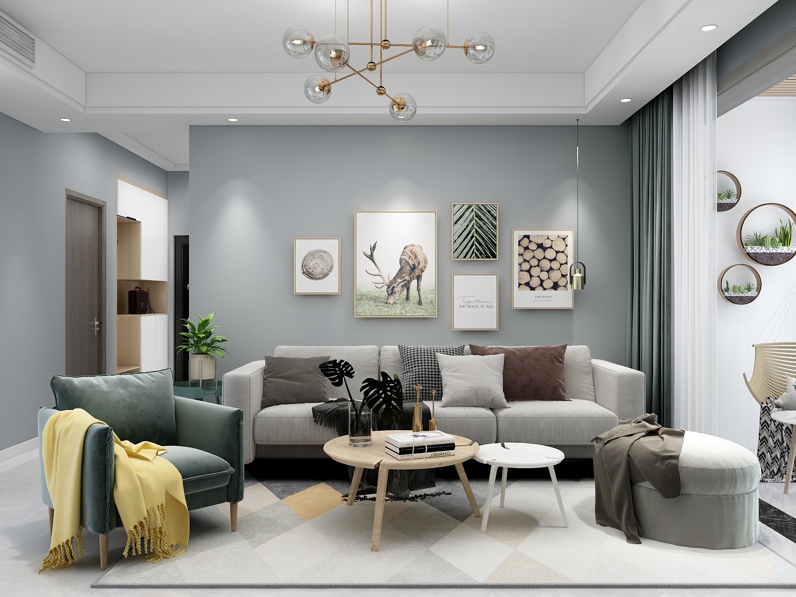 X小刀L-三杰盛世城-装修设计方案