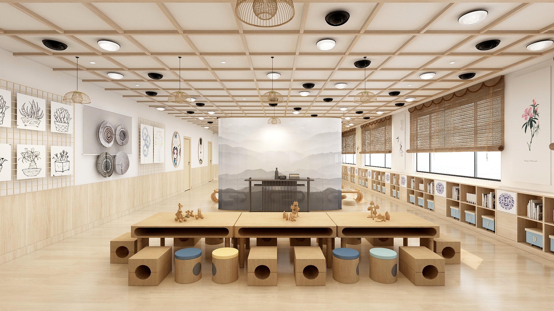 岁不与我-前锋幼儿园.国学-装修设计方案