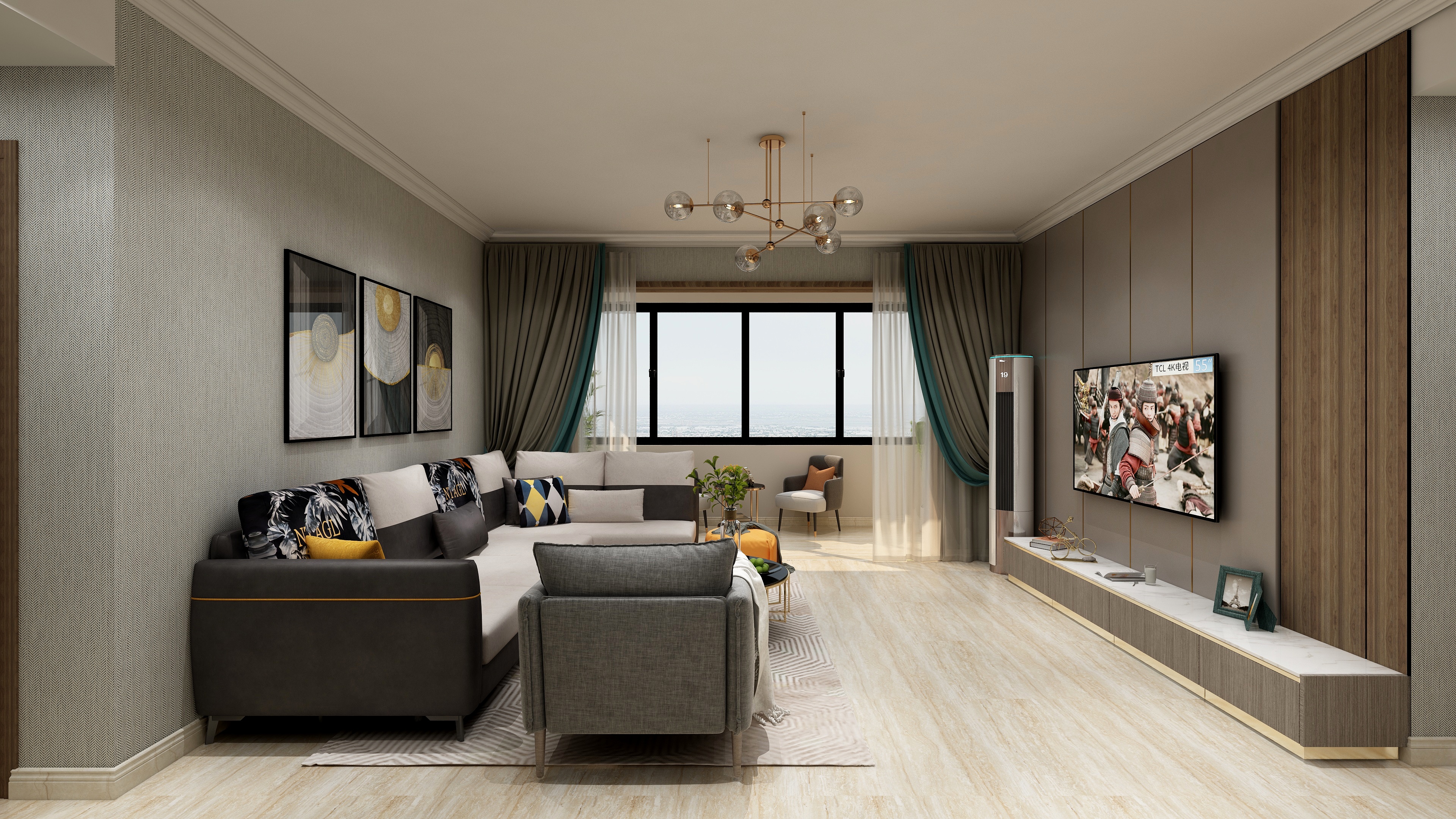 商丘卡诺亚-城央二期18号1503-装修设计方案