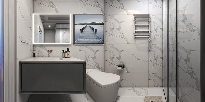 罗夫尼克-福州海口万绿园公卫-装修设计方案