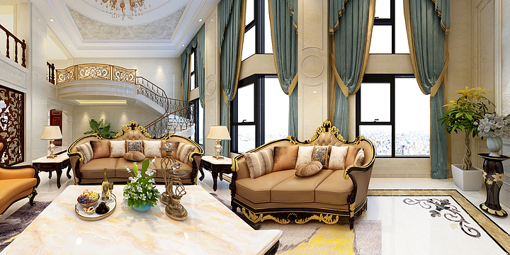 卡琳家具-别墅-新古典20200903-装修设计方案