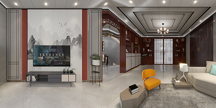 V酷张新浩-宋集别墅-装修设计方案