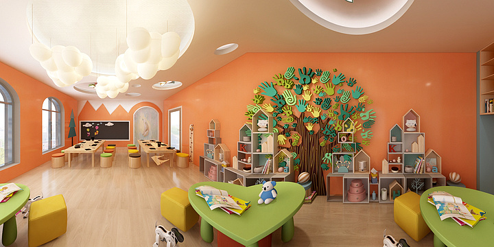 设计-WYF-幼儿园教室-副本-装修设计方案