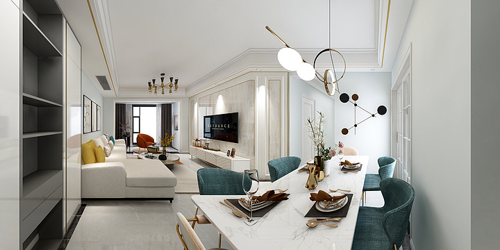 知幕设计-江城一品18-502-装修设计方案