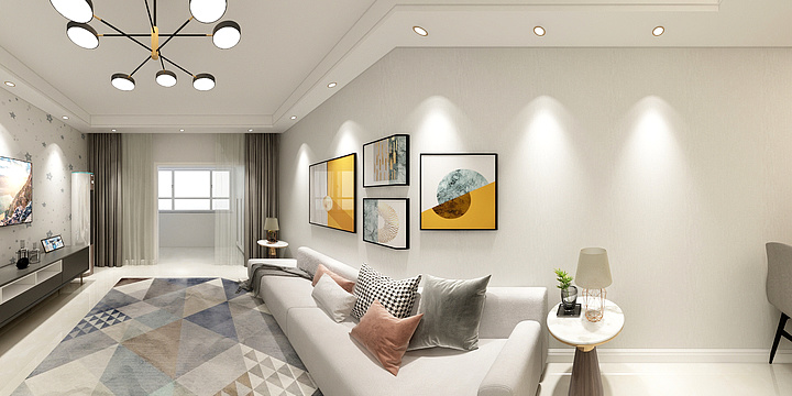 鑫意德_设计师蔡平-太阳城皓阳园16-1802-装修设计方案