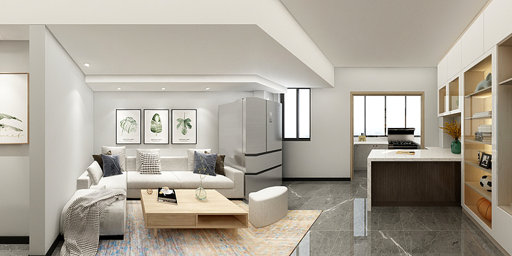 浮双设计-广州怡芳苑施工图纸1-装修设计方案