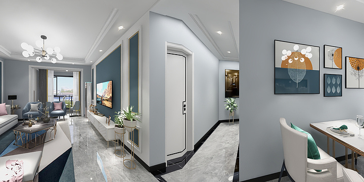 小雨YgLb-凯立现代城-装修设计方案