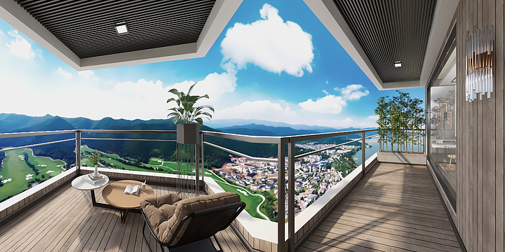 筑家.室内设计-山生有杏度假山庄-装修设计方案