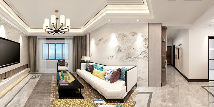 空间DESIGN-钓鱼台15-3101-装修设计方案